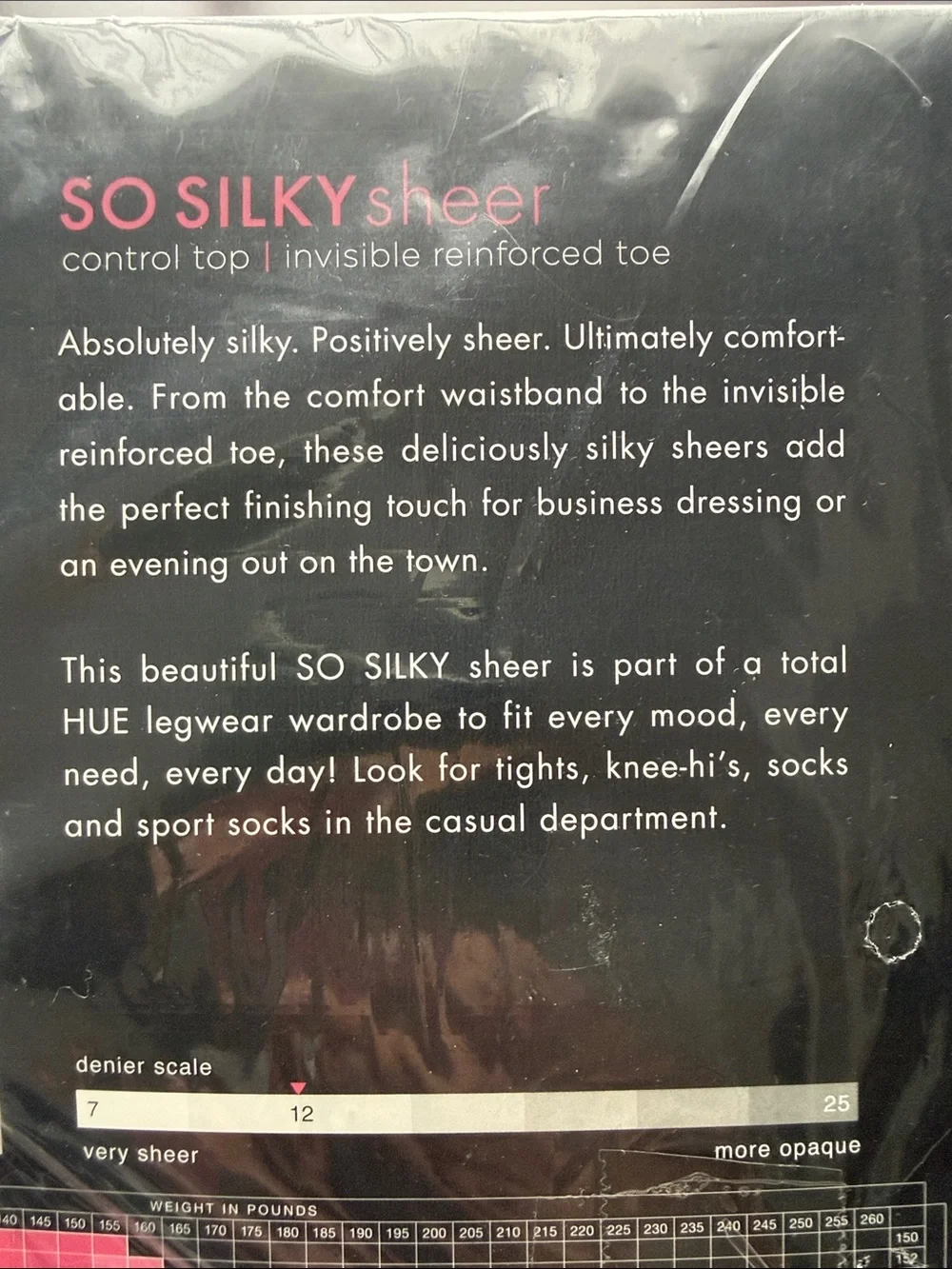 HUE finish comfort